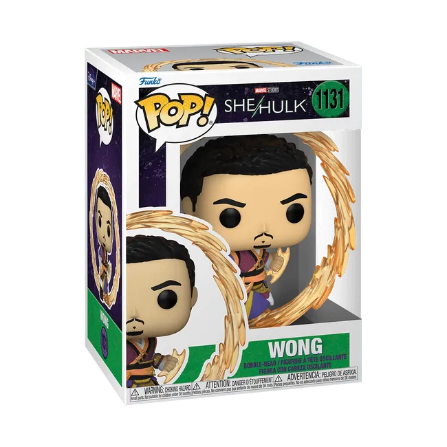 Wong Funko Pop / shop it <a href=https://www.entertainmentearth.com/product/shehulk-wong-pop-vinyl-figure/fu64201>here</a>