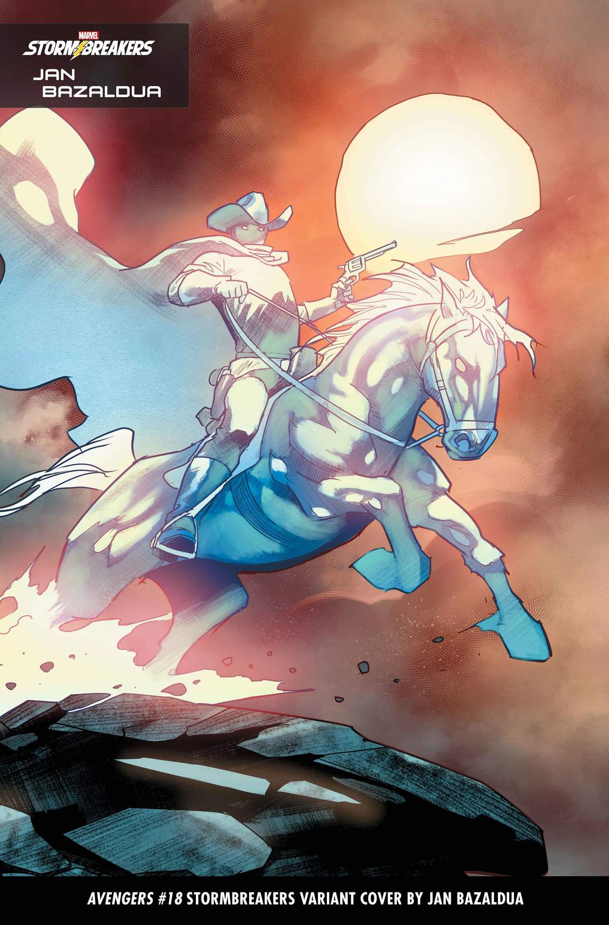 AVENGERS #18 Stormbreakers Variant Cover by Jan Bazaldua