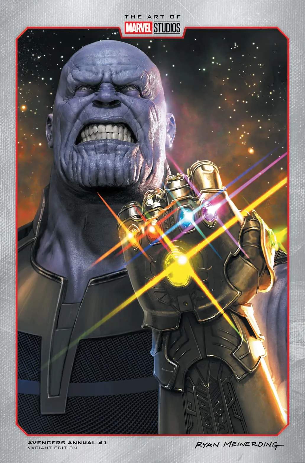AVENGERS ANNUAL #1 Marvel Studios Variant Cover by RYAN MEINERDING