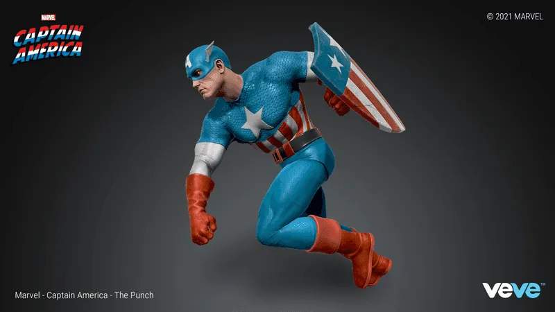 MARVEL 1ST CAPTAIN AMERICA - RARE - $100.00