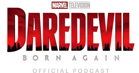 The Daredevil: Born Again Official Podcast Logo