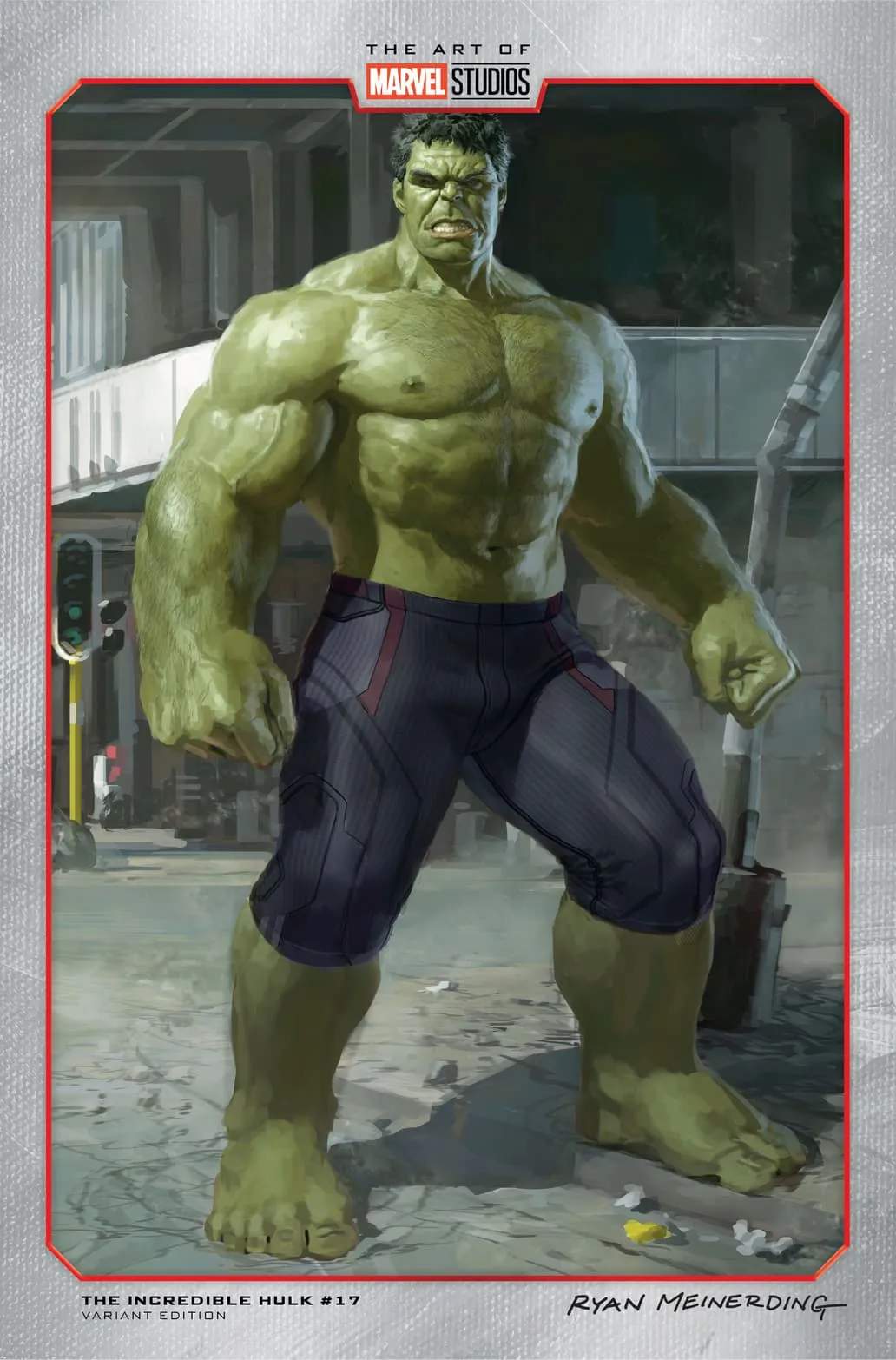 INCREDIBLE HULK #17 Marvel Studios Variant Cover by RYAN MEINERDING