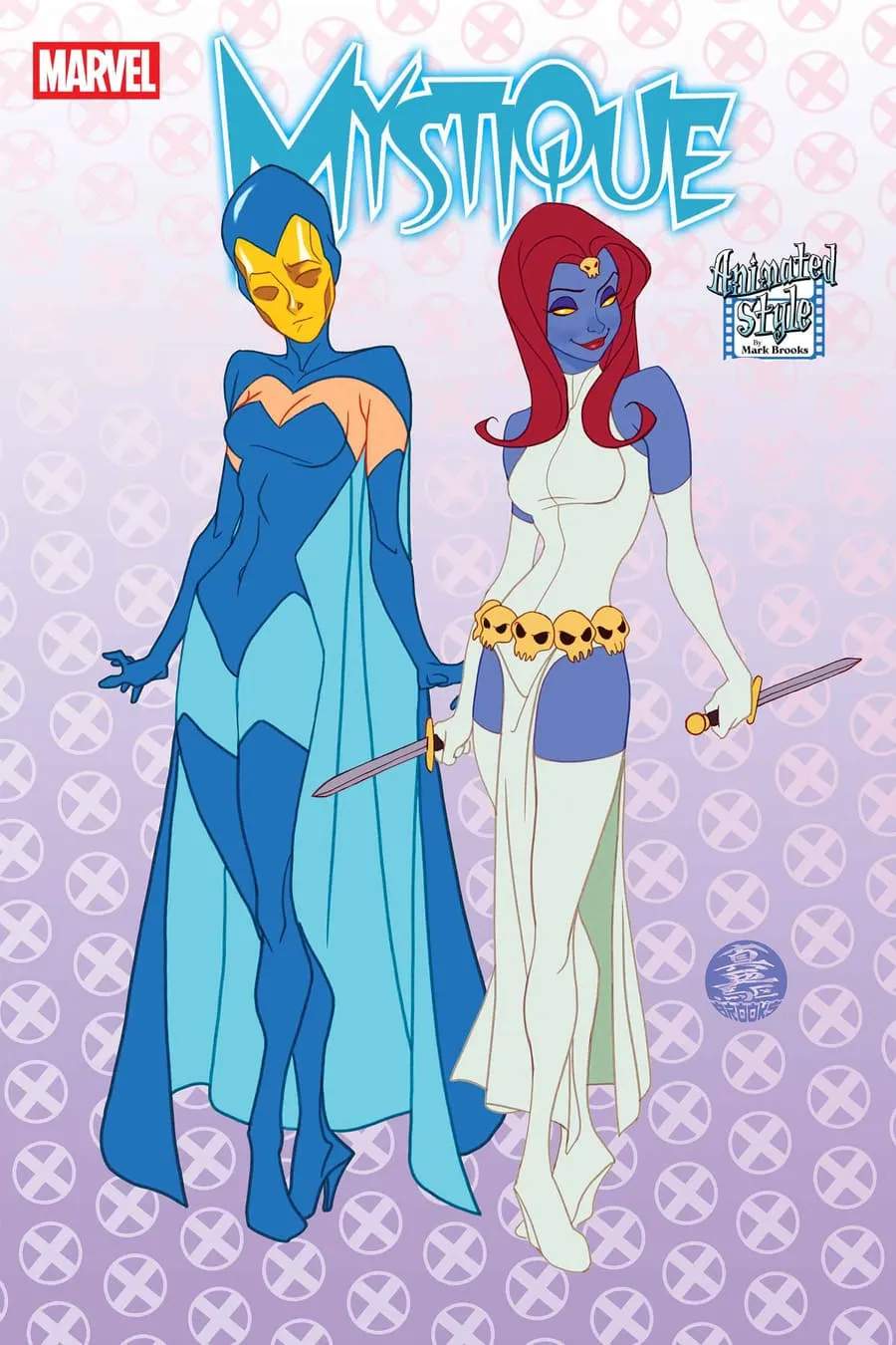 MYSTIQUE #5 Animated-Style Variant Cover by Mark Brooks