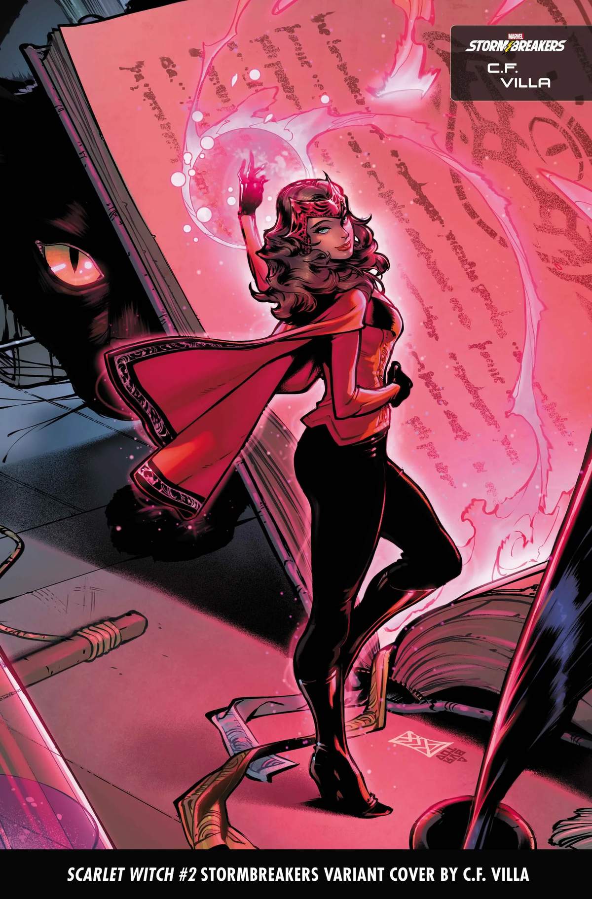 SCARLET WITCH #2 STORMBREAKERS VARIANT COVER BY C.F. VILLA