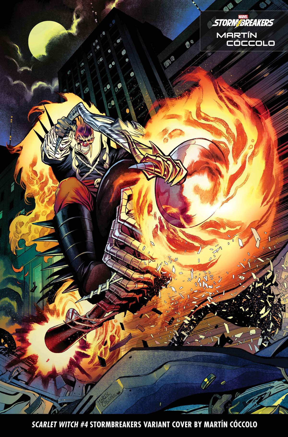 SCARLET WITCH #4 Stormbreakers Variant Cover by Martin Coccolo