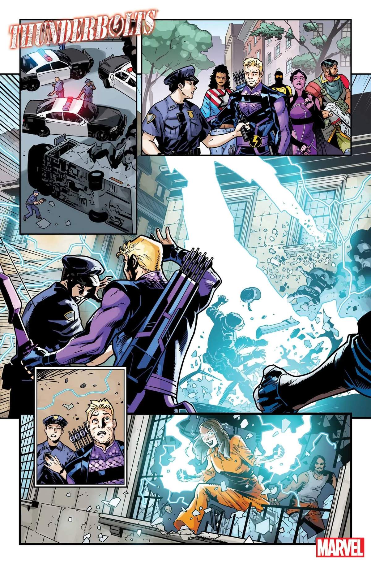 THUNDERBOLTS (2022) #1 artwork by Sean Izaakse