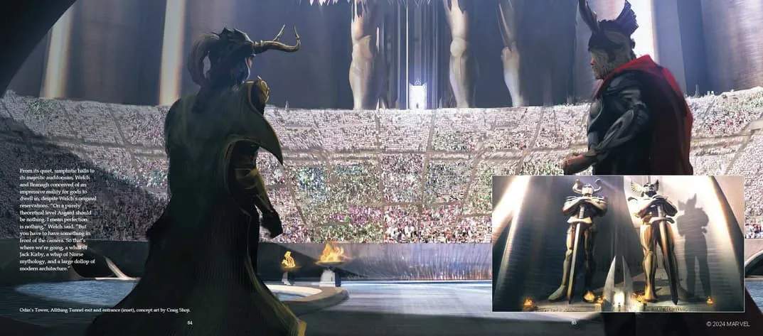 'Marvel Studios' The Infinity Saga - Thor: The Art of the Movie' interior page