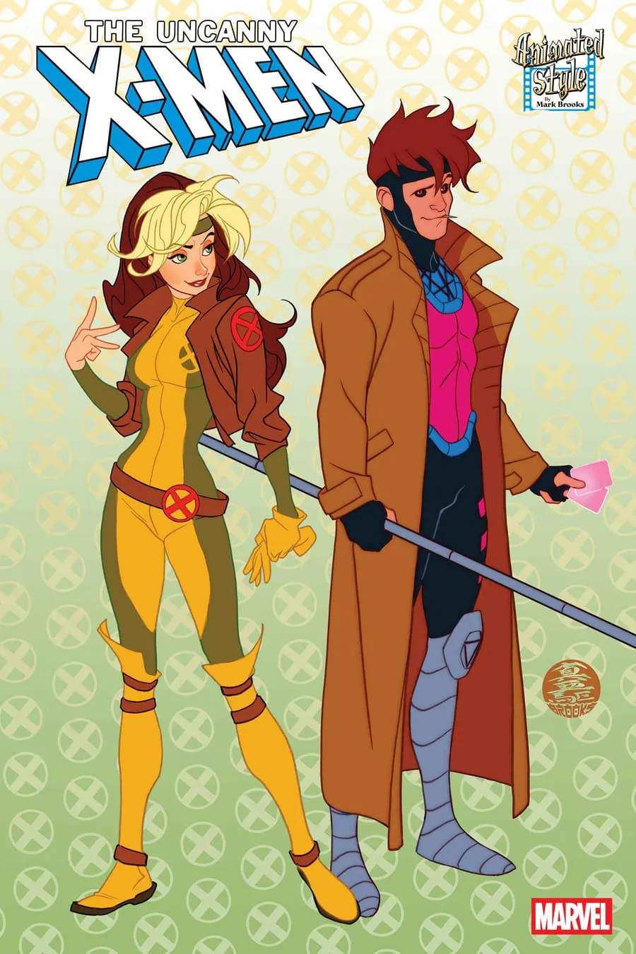 UNCANNY X-MEN #10 Animated-Style Variant Cover by Mark Brooks