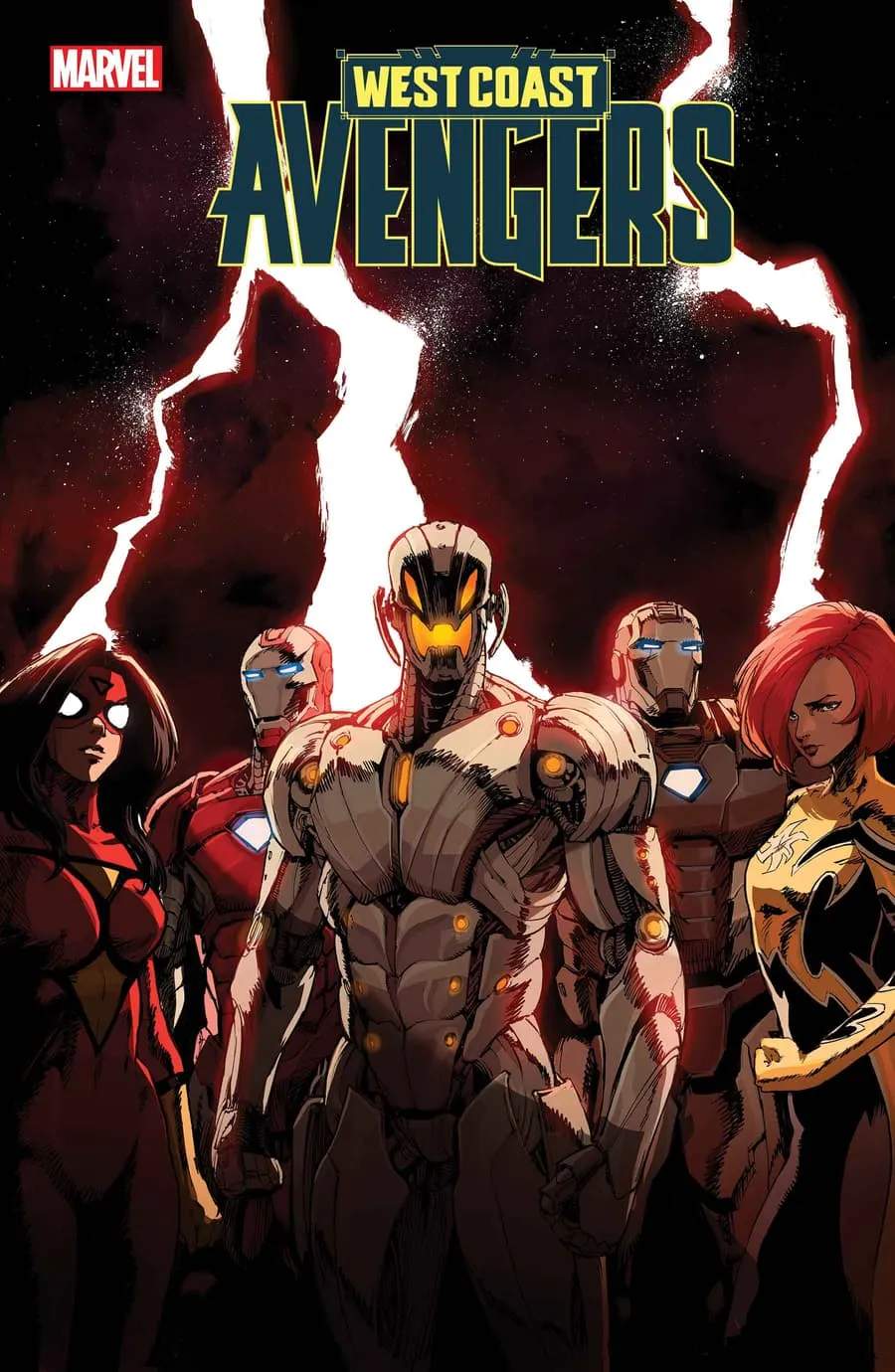 WEST COAST AVENGERS #1 variant cover by Danny Kim
