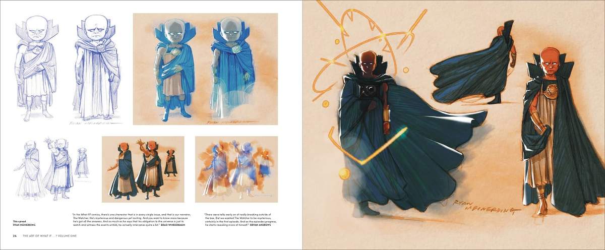 The Art of Marvel Studios' What If interior