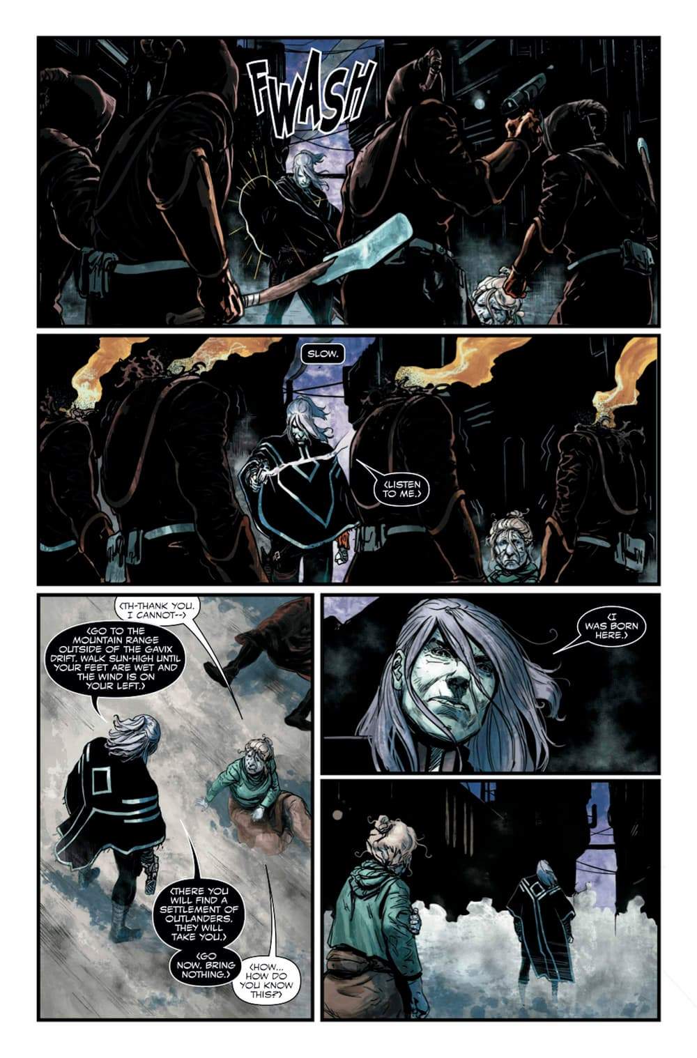 WEB OF VENOM: WRAITH #1 interiors by Guiu Vilanova, Dean White, and VC's Clayton Cowles