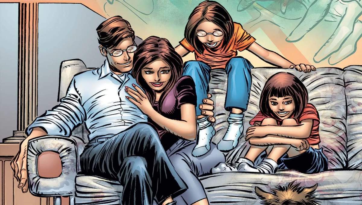 Banner with family
