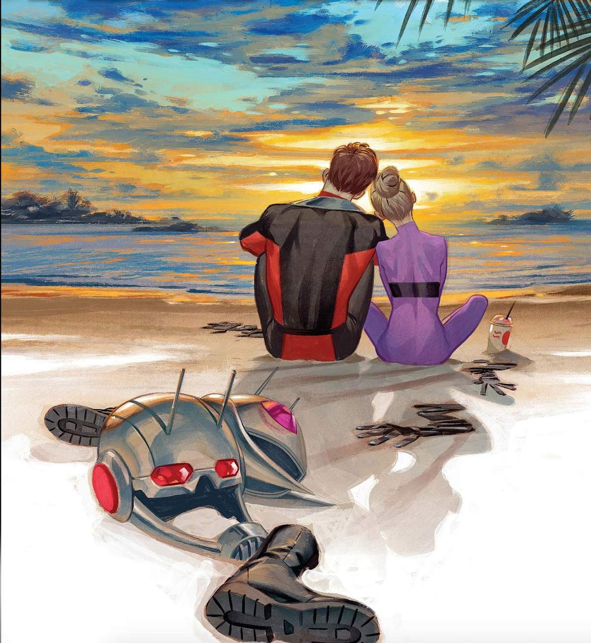 Cassie Lang and Scott Lang