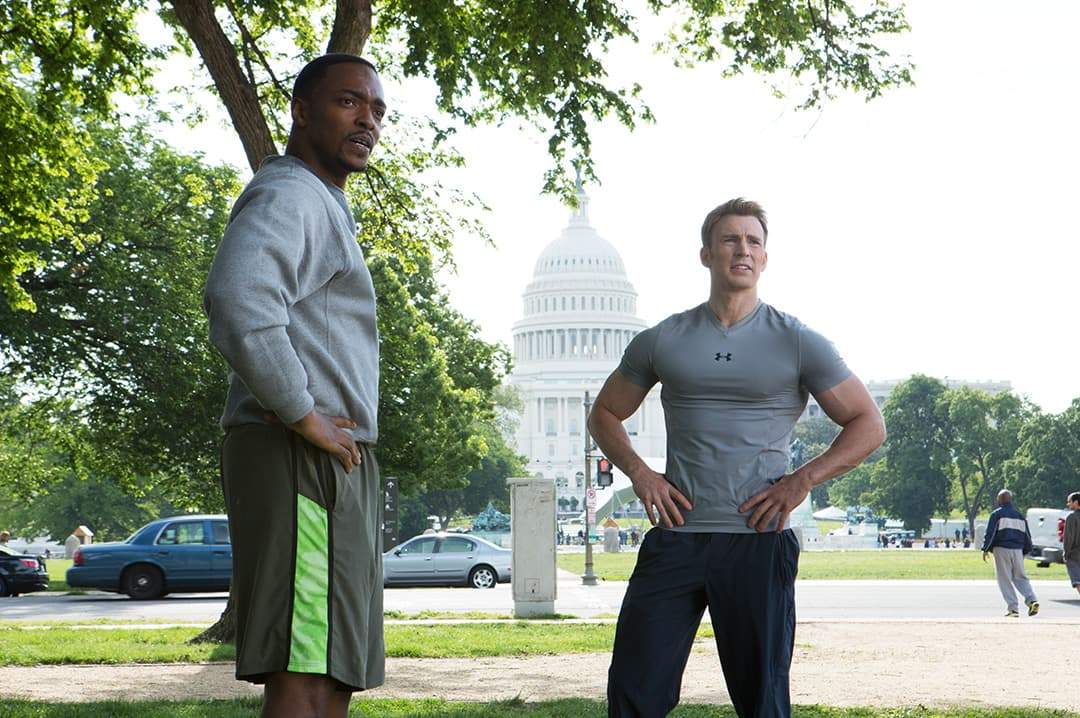 Falcon and Captain America