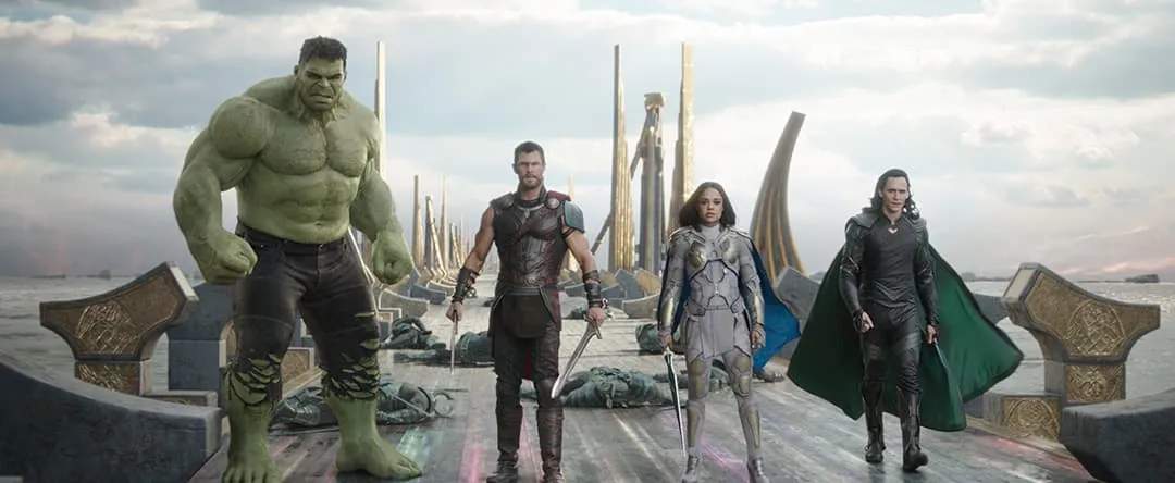 Threatened with his brother’s death, Loki relinquished the Tesseract to Thanos, assuring Thor that the sun would shine on them again, as the Hulk emerged to take on Thanos.