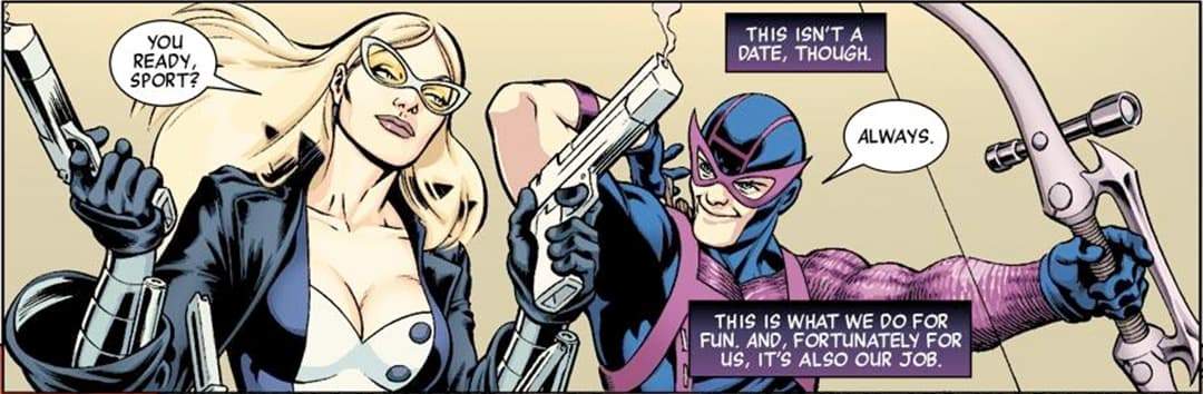 Hawkeye and Mockingbird