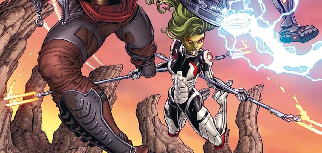 Gamora in Battle