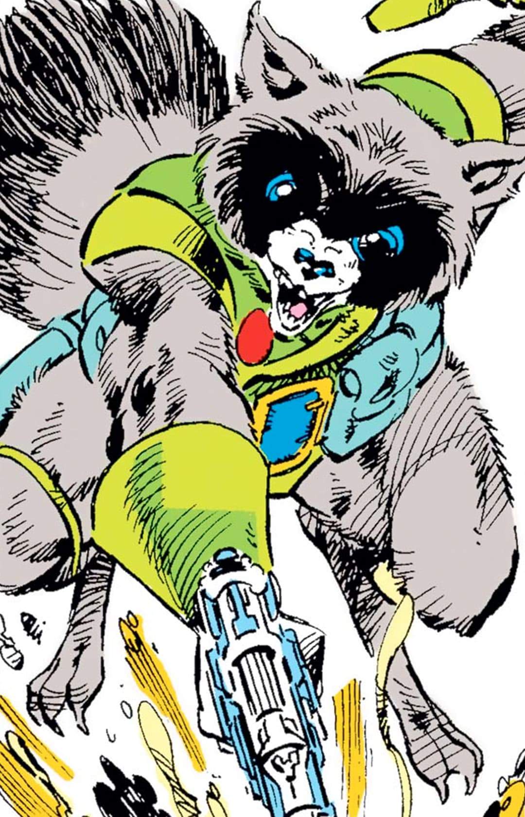 Rocket Raccoon In Comics Full Report Page Divider