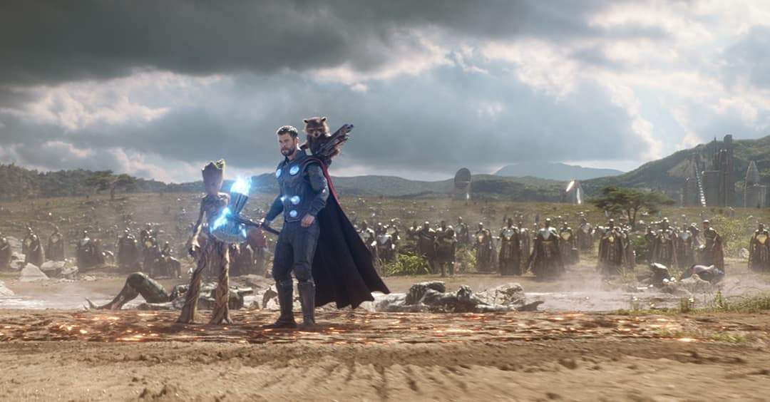 Rocket Raccoon, Groot, & Thor