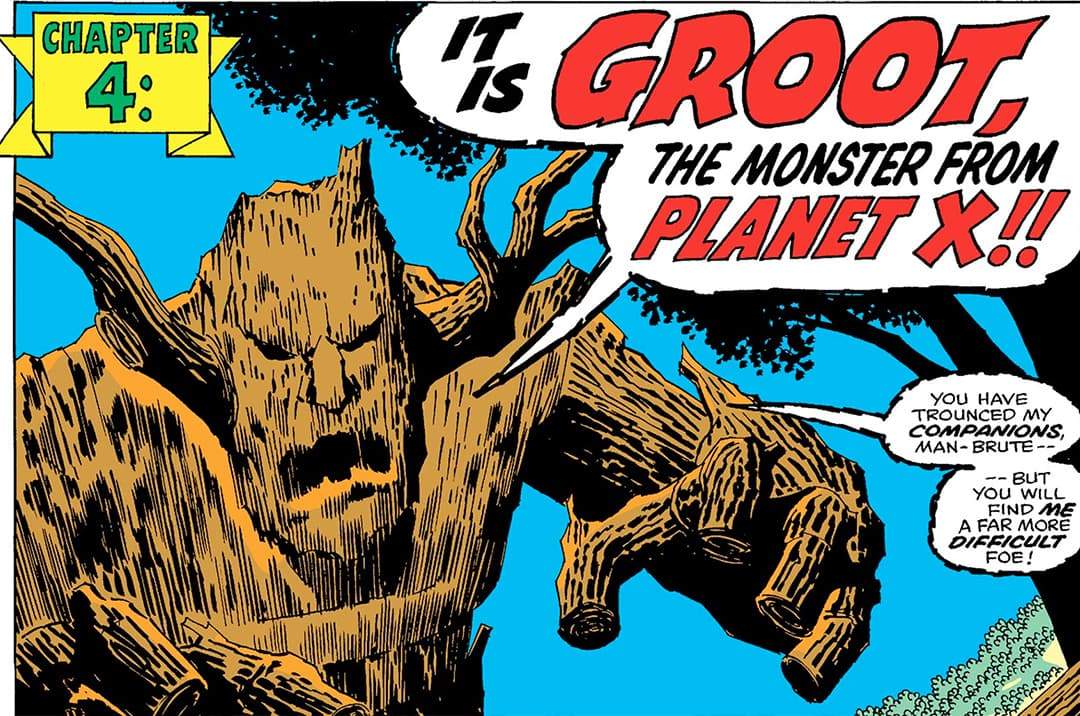Groot is from Planet X