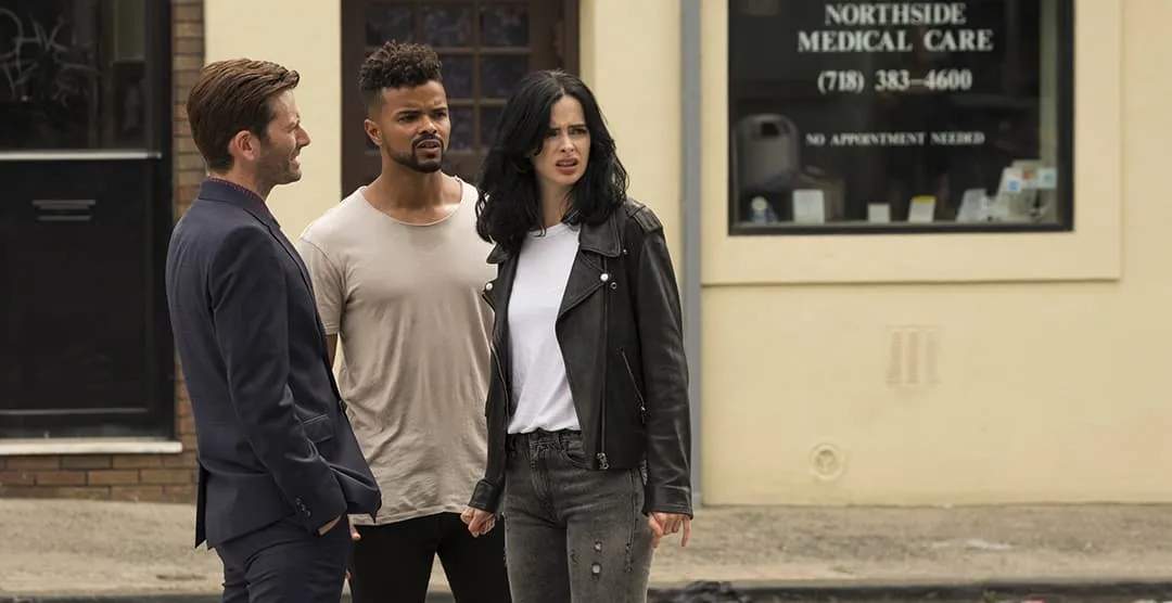 Kilgrave, Malcolm Ducasse and Jessica Jones