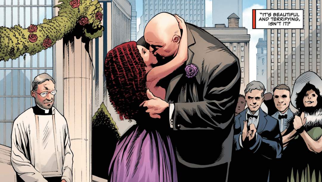 Kingpin and Mary Walker get married