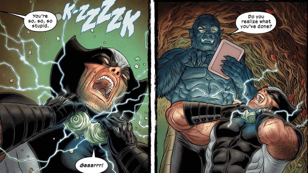 Wolverine controlled by Beast