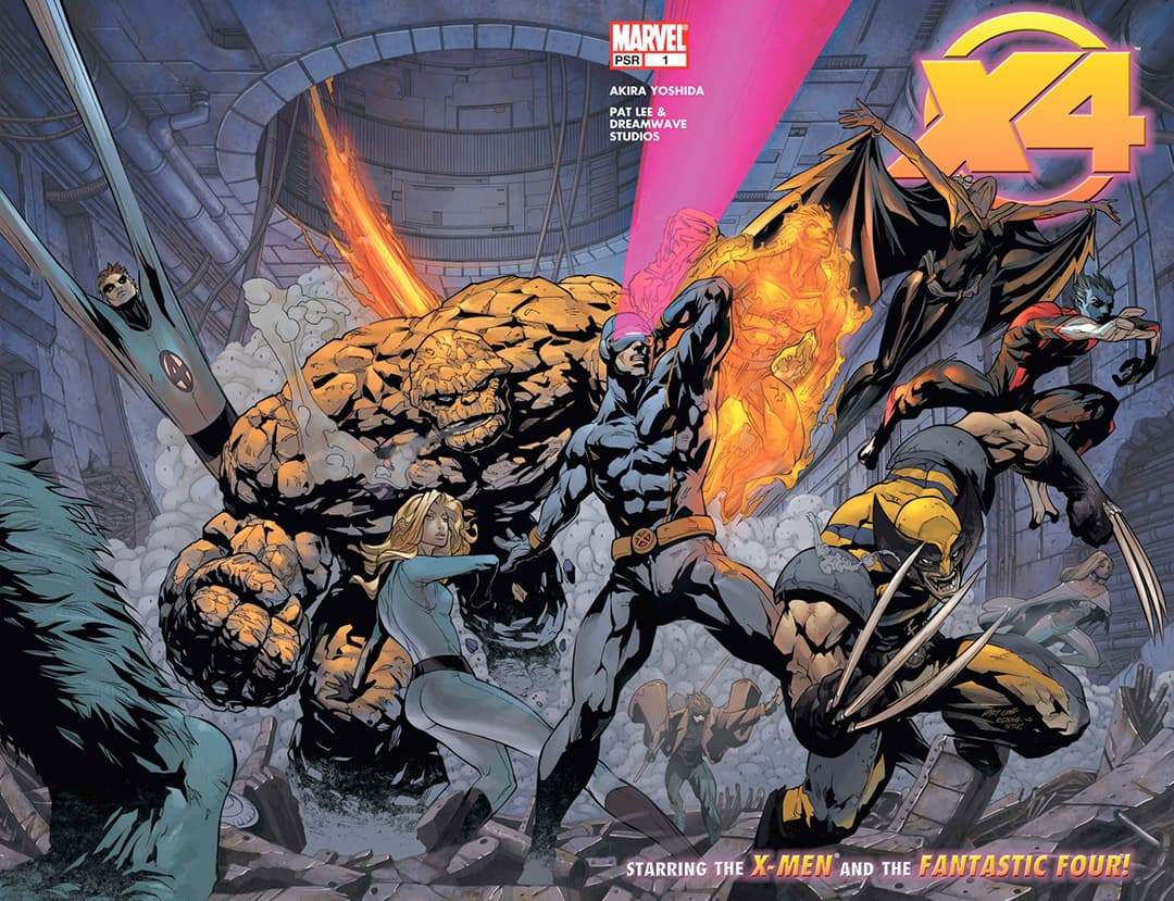 X-Men and the Fantastic Four