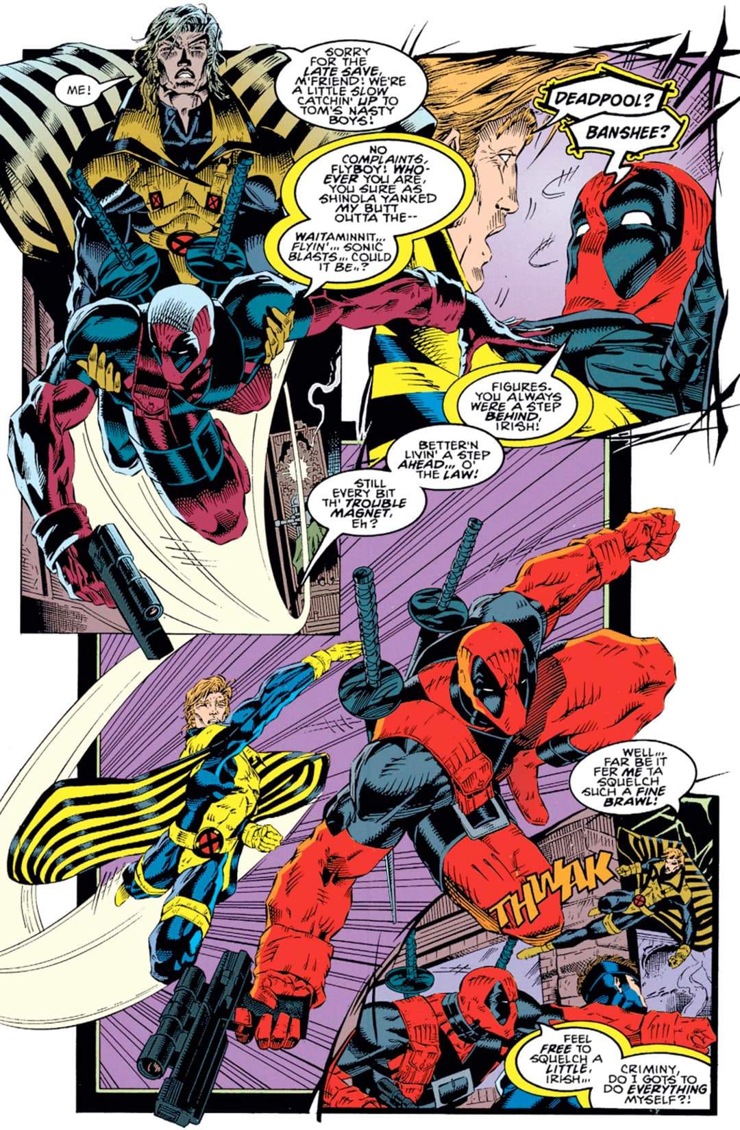 Deadpool and Banshee