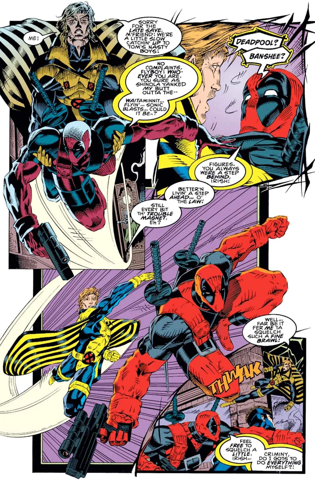 Deadpool and Banshee