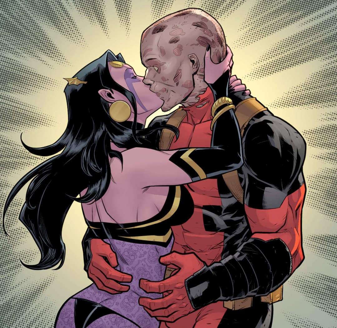 Deadpool (Wade Wilson) and Shiklah, Queen of the Undead