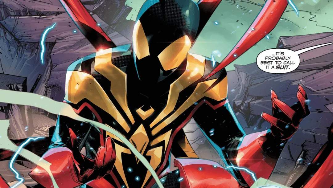 Spider-Man's nanite suit