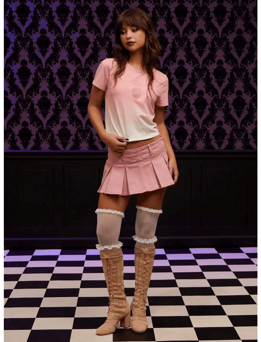 Her Universe Marvel Agatha All Along Jennifer Potion Ombre Girls Baby T-Shirt