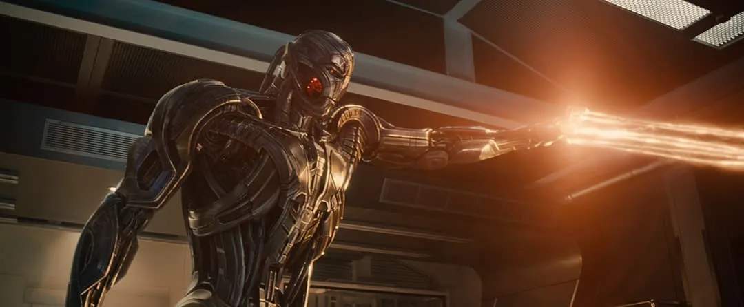 Ultron blasting