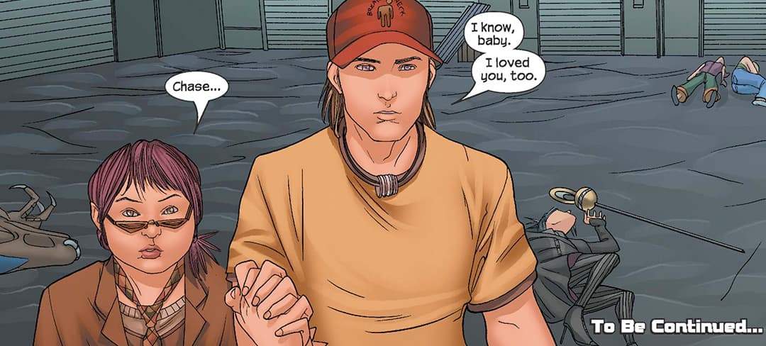 Gert and Chase admit their love for each other.