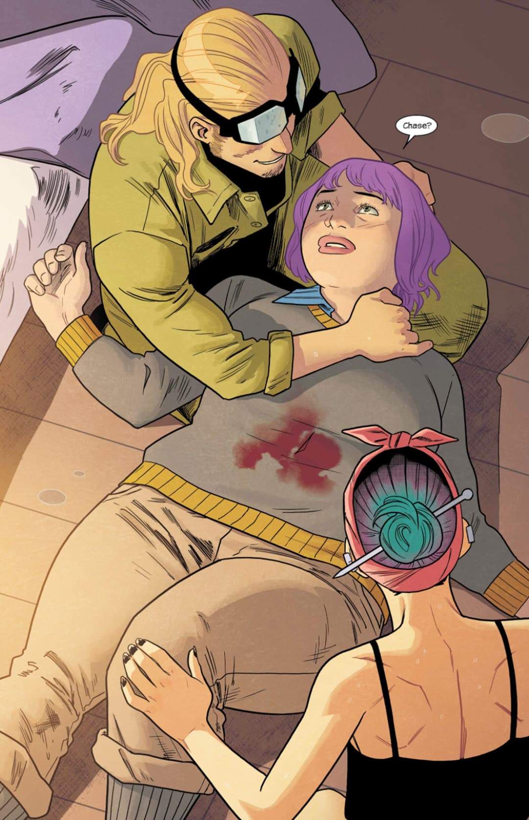 Chase and Nico save Gert.