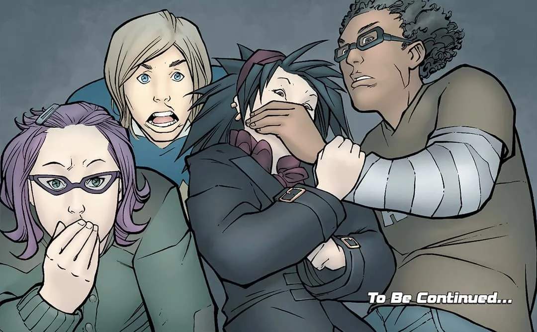 Alex, Chase, Gert, and Nico witness their parents' crime.