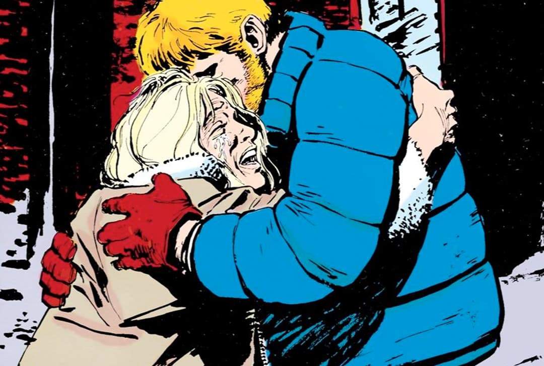 Karen Page Hugs & Cries