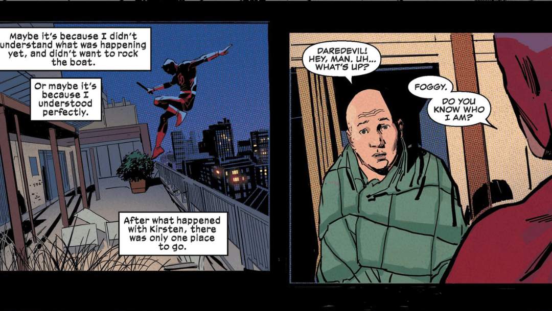 Daredevil jogs Foggy's memory