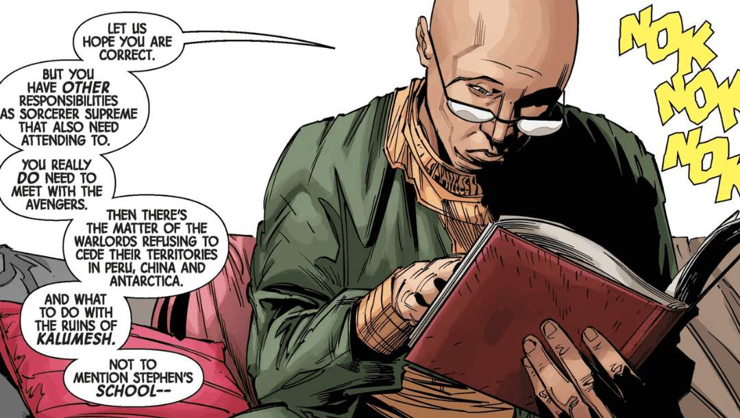 Wong reminds the next Sorcerer Supreme of her duties