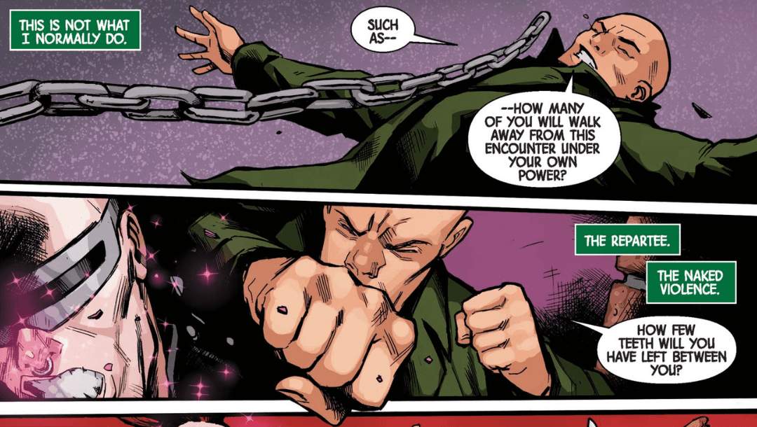 Wong fights the Lost Boys