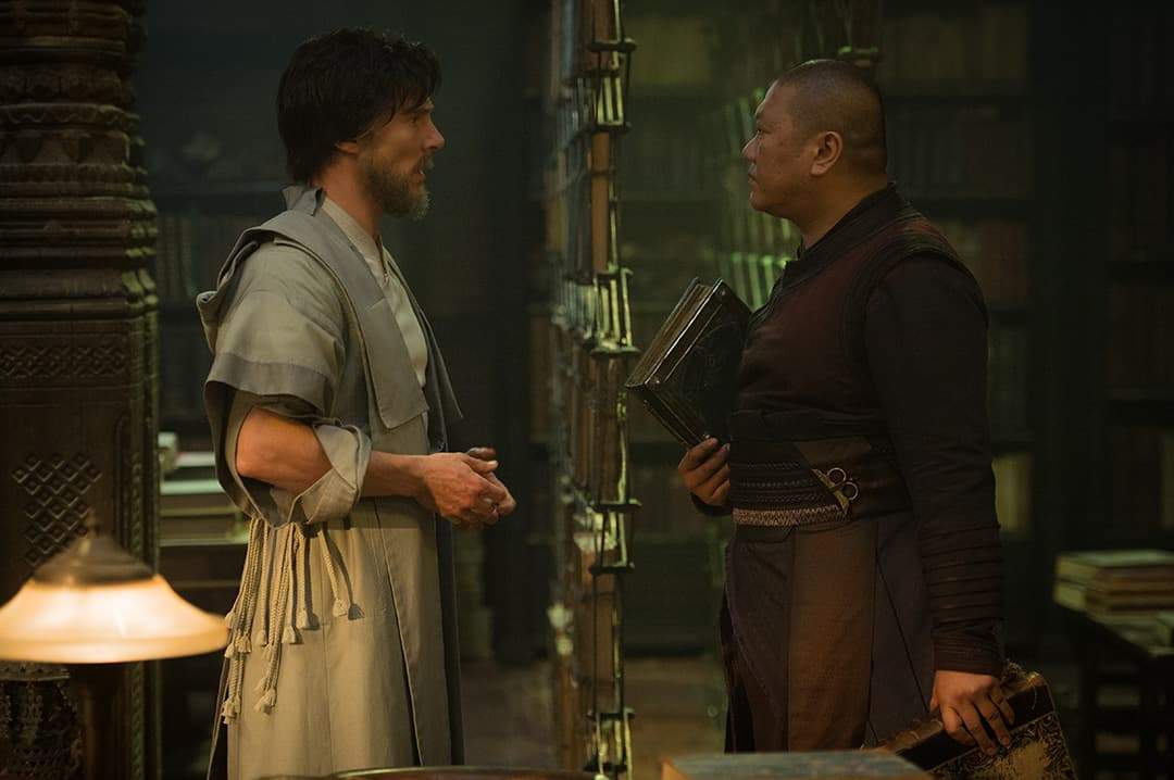 Wong and Doctor Strange