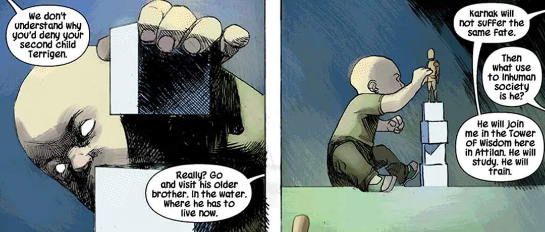 Karnak as a child