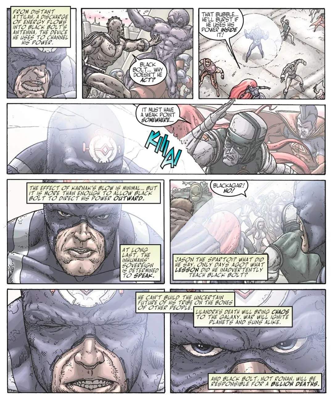 Triton and Black Bolt