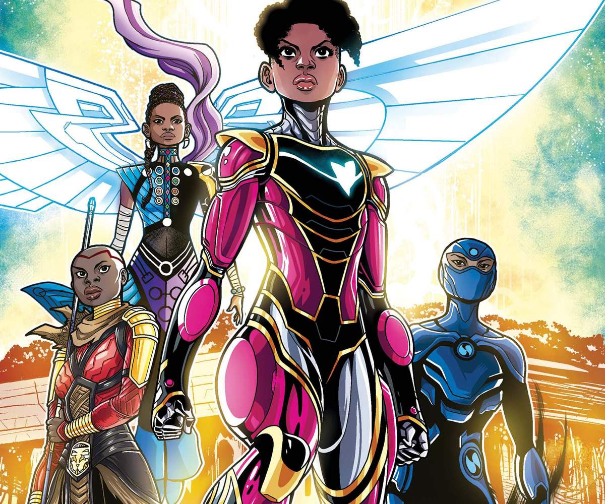 IRONHEART (2018) #12 cover by Luciano Vecchio