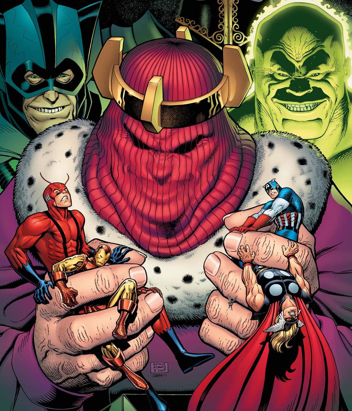 AVENGERS CLASSIC (2007) #6 cover by Arthur Adams