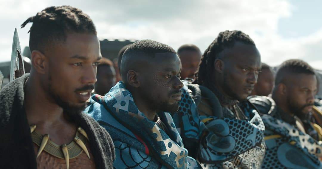 Killmonger and W'Kabi