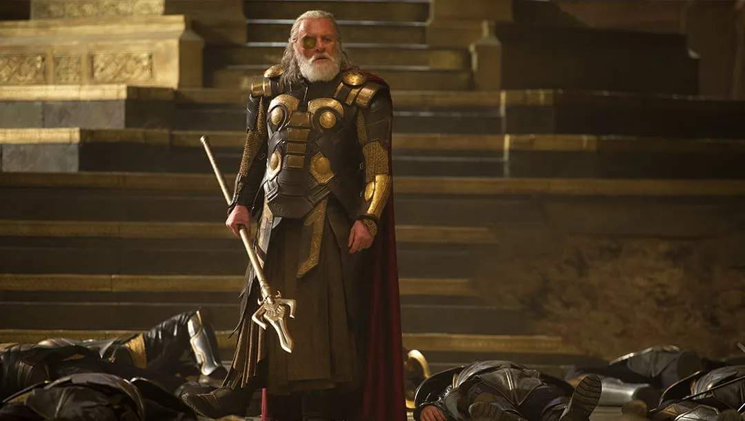 Odin ready for battle