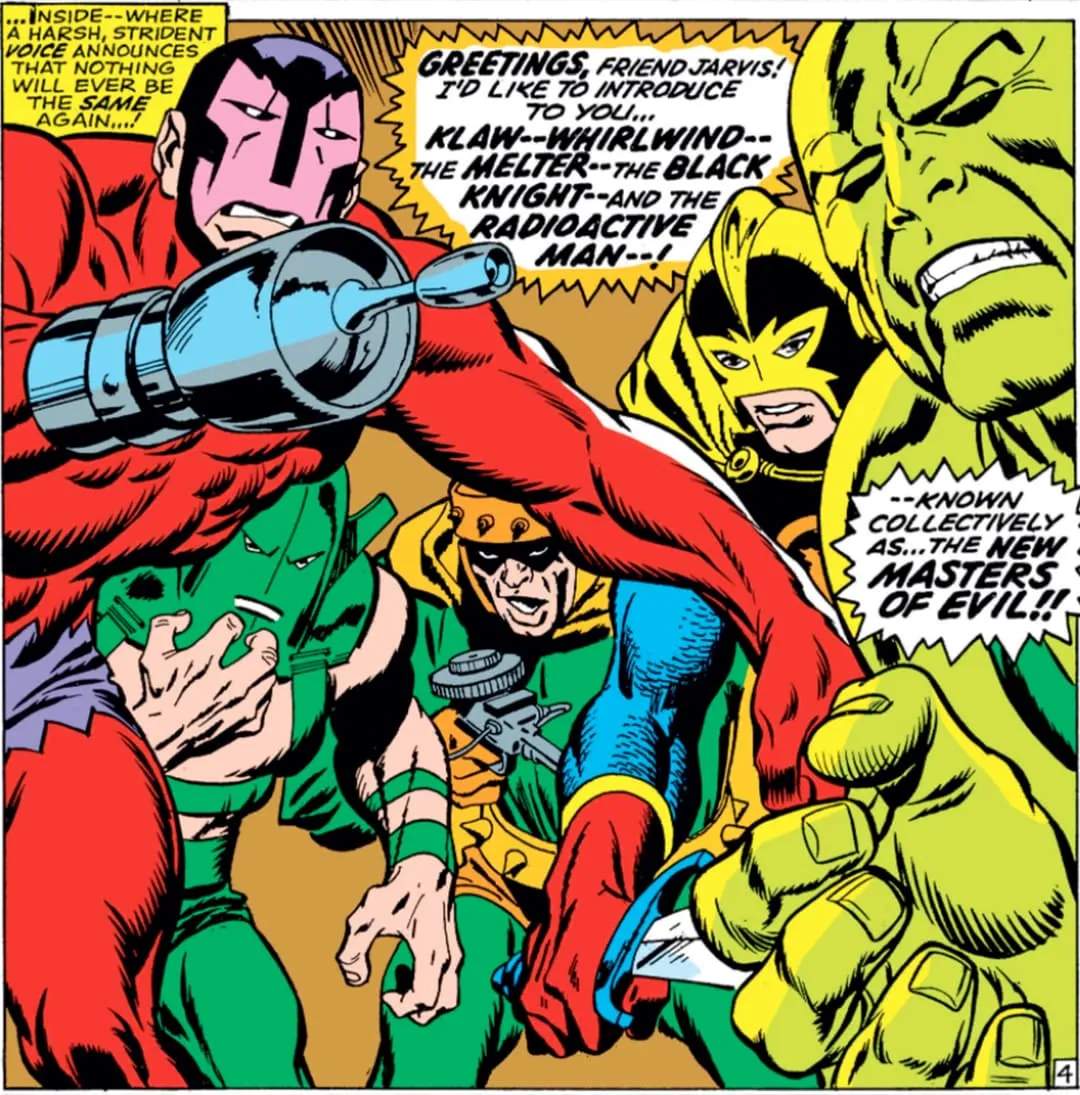 Klaw Comic Panel