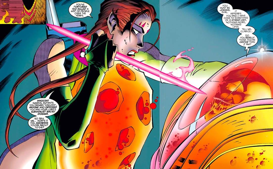 Blink fighting Apocalypse